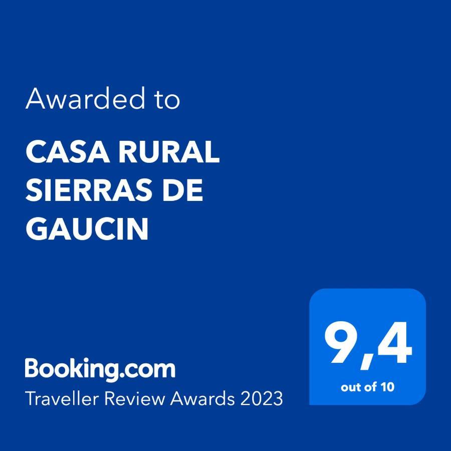 Casa Rural Sierras De 가우신 외부 사진